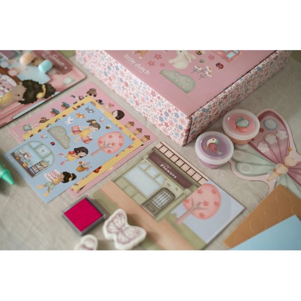 LITTLE DUTCH KREATIVNÍ SADA XL ROSA & FRIENDS - LITTLE DUTCH - PRO DĚTI