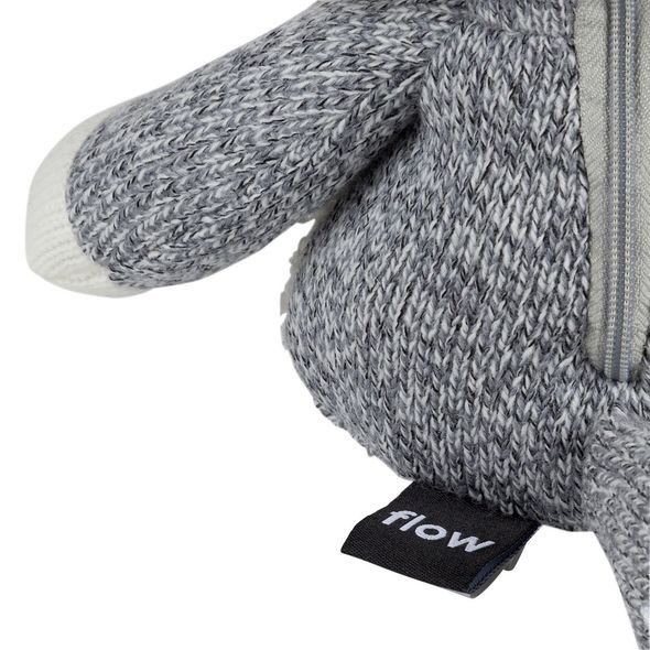 FLOW HRAČKA S TLUKOTEM SRDCE ROBIN THE FOX GREY - USÍNÁČCI ŠUMÍCÍ / S TLUKOTEM - PRO DĚTI