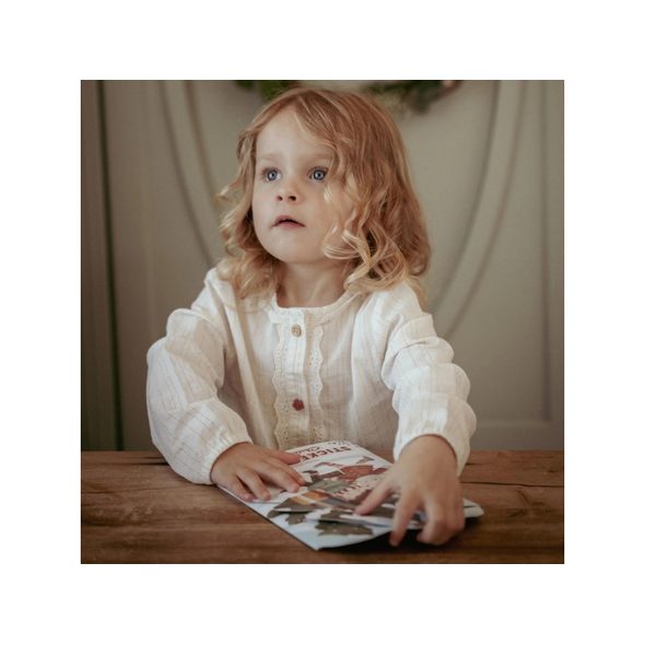 LITTLE DUTCH SADA SE SAMOLEPKAMI VÁNOČNÍ PŘÁNÍ - VÁNOCE - PRO DĚTI