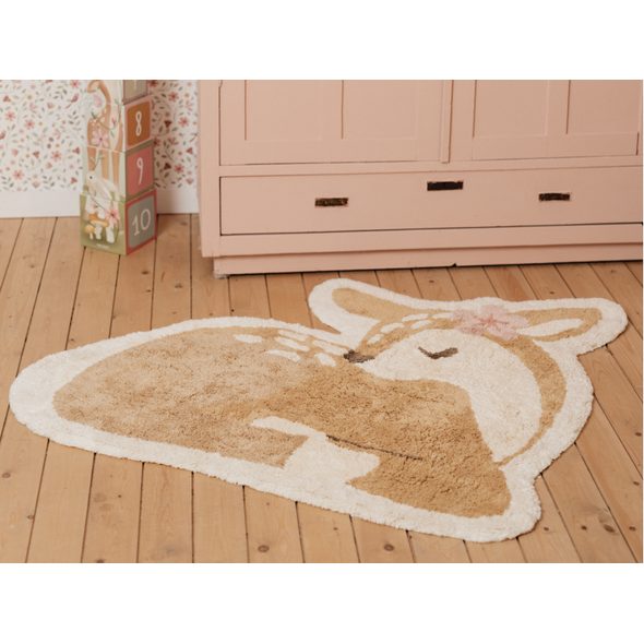 LITTLE DUTCH KOBEREC SRNKA 103X110 CM - HRACÍ PODLOŽKY NA ZEM - SPINKÁNÍ