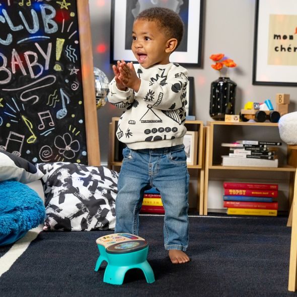 BABY EINSTEIN HRAČKA HUDEBNÍ GRAMOFON DJ DISCOVERY™ MAGIC TOUCH™ HAPE 6M+ - HUDEBNÍ NÁSTROJE - PRO DĚTI