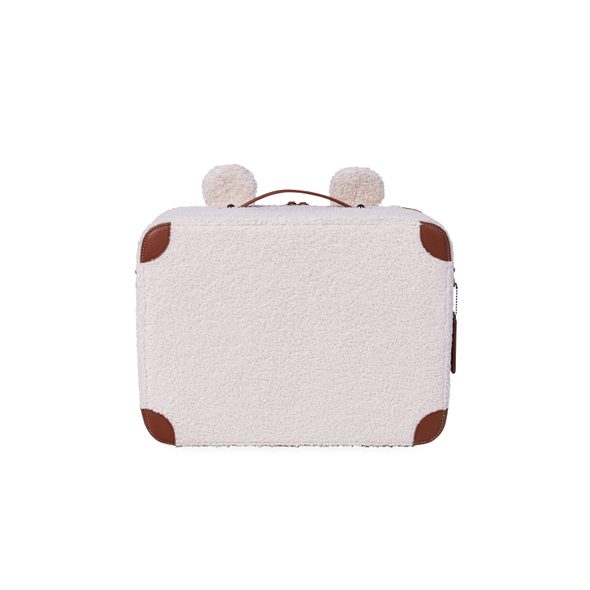 CHILDHOME DĚTSKÝ CESTOVNÍ KUFR TEDDY OFF WHITE - BATOHY A TAŠKY - PRO DĚTI
