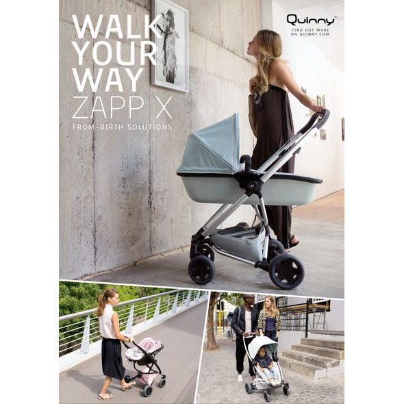 QUINNY ZAPP X FLEX 2019 - GOLFOVÉ KOČÁRKY - KOČÁRKY A PŘÍSLUŠENSTVÍ