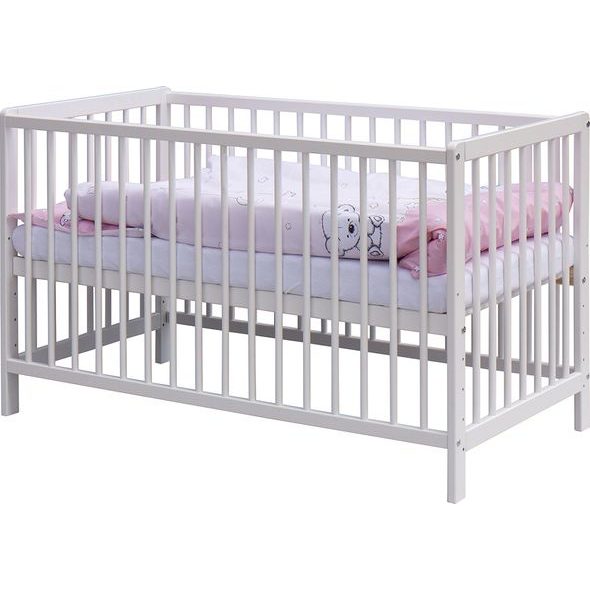 SCARLETT DĚTSKÁ POSTÝLKA S KOMPLETNÍ VÝBAVOU SCARLETT TORO 120 X 60 CM - RŮŽOVÁ - DŘEVĚNÉ POSTÝLKY - SPINKÁNÍ