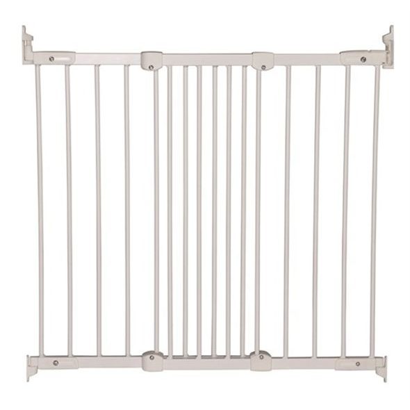 BABY DAN ZÁBRANA BABYDAN EBBA WHITE 67-105,5 CM KOV, ŠROUBOVACÍ - BEZPEČNOST DĚTÍ V DOMÁCNOSTI - KOUPÁNÍ A ZDRAVÍ