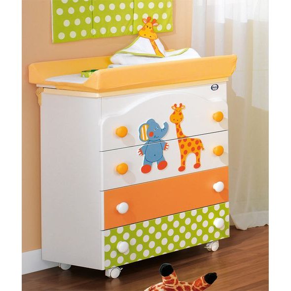 PALI PŘEBALOVACÍ PULT GIGI & LELE - PŘEBALOVACÍ KOMODY - PŘEBALOVÁNÍ