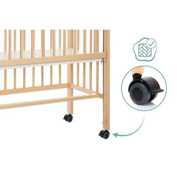 FILLIKID PŘÍSTAVNÁ POSTÝLKA COCON NATURE - K RODIČOVSKÉ POSTELI - SPINKÁNÍ