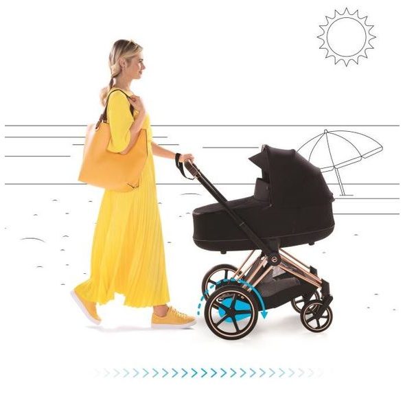 CYBEX EPRIAM PODVOZEK S POHONEM NA BATERII + RÁM SEZENÍ 2021 - PODVOZKY - KOČÁRKY A PŘÍSLUŠENSTVÍ