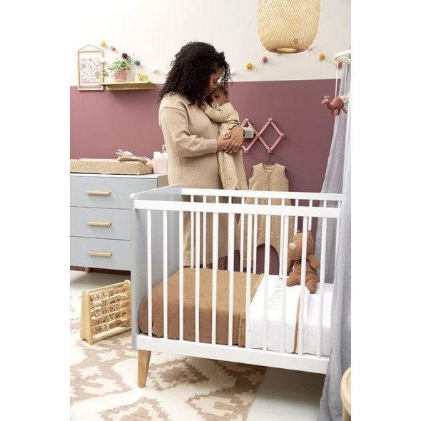 MEYCO JUMPER RIB MINI SPOT VEL.92 - TOFFEE MELANGE - SPACÍ PYTLE - SPINKÁNÍ