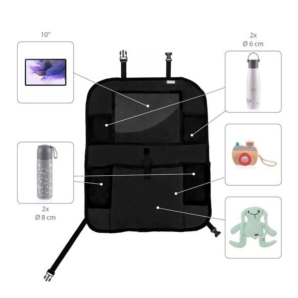 ZOPA ORGANIZÉR NA SEDADLO + KAPSA NA TABLET - KAPSÁŘE A ORGANIZÉRY - AUTOSEDAČKY A PŘÍSLUŠENSTVÍ