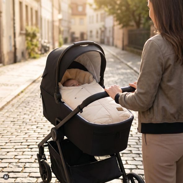FILLIKID FUSAK ZIMNÍ VEGAN STYLE NATURE - FUSAKY DO KOČÁRKU - KOČÁRKY A PŘÍSLUŠENSTVÍ