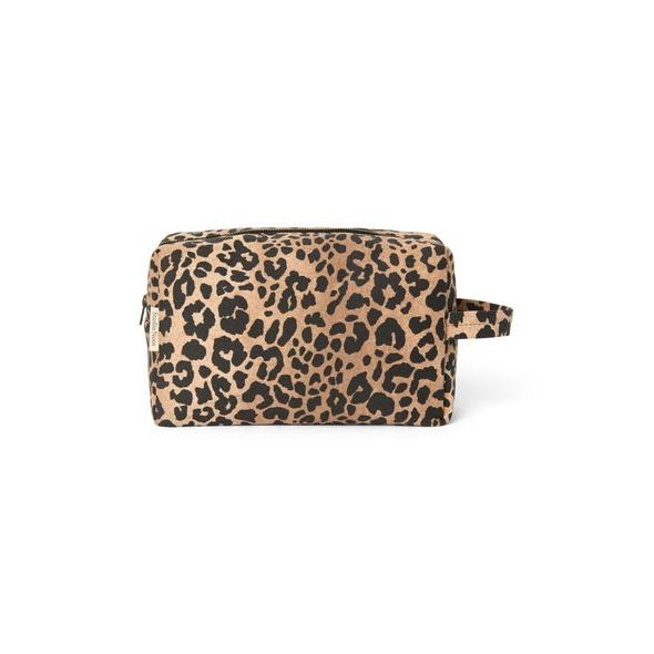 STUDIO NOOS COTTON POUCH KABELKA BROWN LEOPARD - ORGANIZÉRY A KOŠÍKY - KOČÁRKY A PŘÍSLUŠENSTVÍ