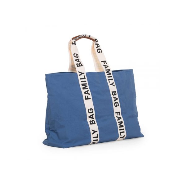CHILDHOME CESTOVNÍ TAŠKA FAMILY BAG CANVAS INDIGO - PŘEBALOVACÍ TAŠKY - KOČÁRKY A PŘÍSLUŠENSTVÍ