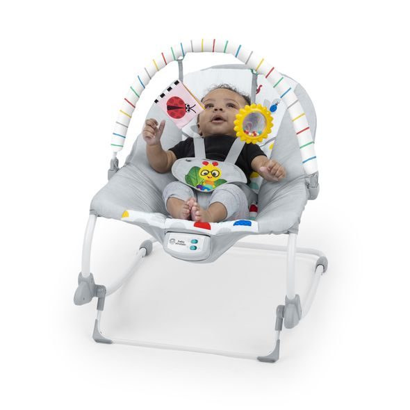 BABY EINSTEIN LEHÁTKO HUDEBNÍ VIBRUJÍCÍ DEAN'S DISCOVERY SPOT™ 0M+ DO 9KG - LEHÁTKA A HOUPADLA - SPINKÁNÍ