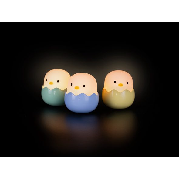 MEGALIGHT NOČNÍ SVĚTLO BABY EGGY EGG BLUE - NOČNÍ SVĚTLA - SPINKÁNÍ