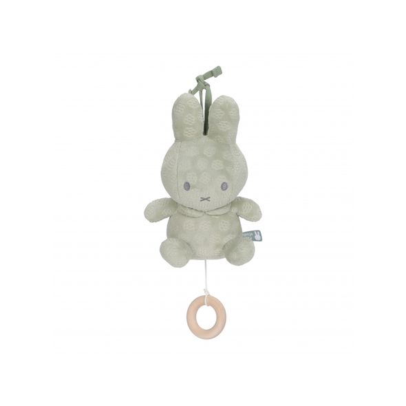 LITTLE DUTCH HUDEBNÍ KRÁLÍČEK MIFFY GREEN FLOWER - MIFFY - PRO DĚTI