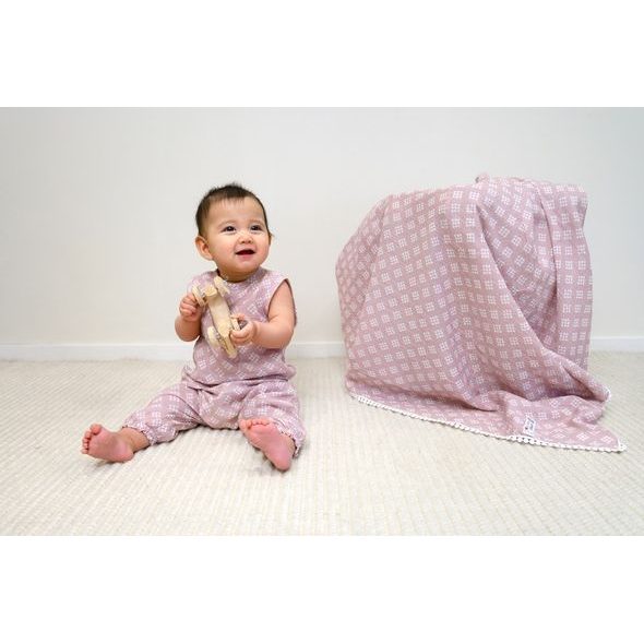 LODGER SWADDLER TRIBE MUSLIN ROSE - ZAVINOVACÍ PLENY / OSUŠKY VELKÉ - PŘEBALOVÁNÍ