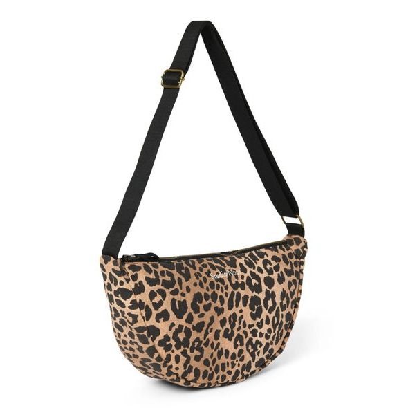 STUDIO NOOS COTTON ADULT FANNY KABELKA BROWN LEOPARD - ORGANIZÉRY A KOŠÍKY - KOČÁRKY A PŘÍSLUŠENSTVÍ