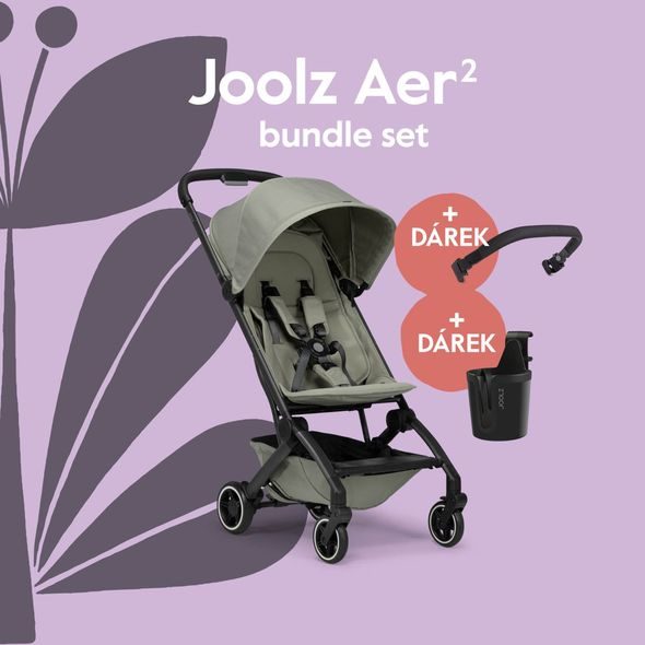 JOOLZ AER2 KOČÁREK BUNDLE SET SAGE GREEN - GOLFOVÉ KOČÁRKY - KOČÁRKY A PŘÍSLUŠENSTVÍ