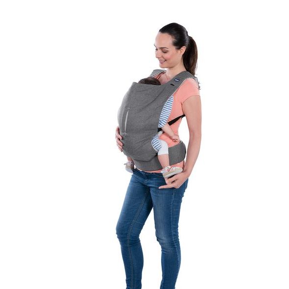 CHICCO NOSÍTKO DĚTSKÉ MYAMAKI COMPLETE - GREY STRIPES - KLOKANKY A ŠÁTKY - NOŠENÍ & SPORT