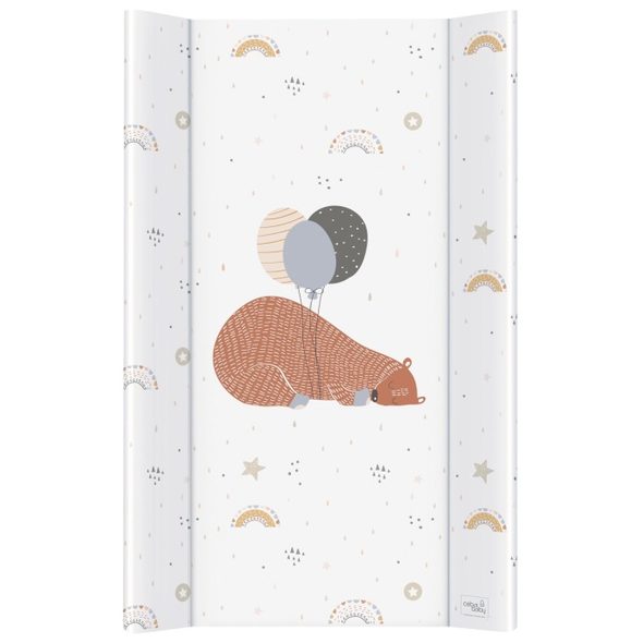 CEBA PODLOŽKA PŘEBALOVACÍ 2-HRANNÁ S PEVNOU DESKOU (50X80) COMFORT BIG BEAR - PŘEBALOVACÍ PODLOŽKY - PŘEBALOVÁNÍ