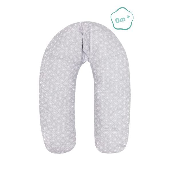 FILLIKID KOJÍCÍ POLŠTÁŘ LUXE 190 CM CUBE GREY - KOJÍCÍ POLŠTÁŘE - KRMENÍ