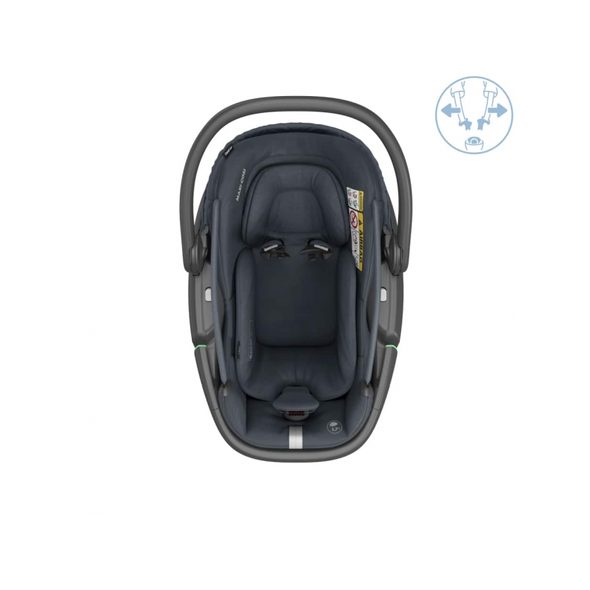 MAXI-COSI CORAL 360 AUTOSEDAČKA ESSENTIAL GRAPHITE + ZÁKLADNA FAMILYFIX 360 PRO - AUTOSEDAČKY 0-13KG - AUTOSEDAČKY A PŘÍSLUŠENSTVÍ