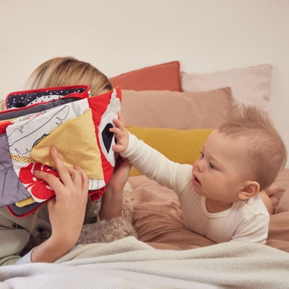 CANPOL BABIES SENZORICKÁ KNÍŽKA PANDA BABIESBOO - KNÍŽKY PRO NEJMENŠÍ - PRO DĚTI