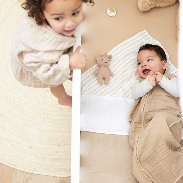 MEYCO LETNÍ MUŠELÍNOVÝ SPACÍ VAK 60 CM - SAND - SPACÍ PYTLE - SPINKÁNÍ