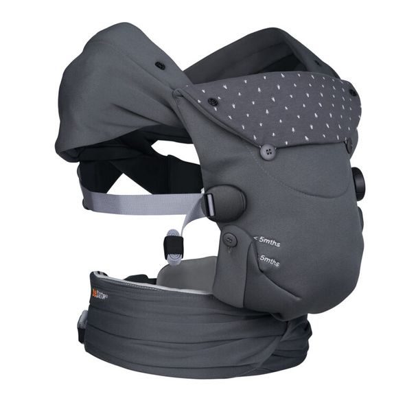 BESAFE IZI HAVEN NEWBORN ANTHRACITE FOREST - ERGONOMICKÁ NOSÍTKA - NOŠENÍ & SPORT