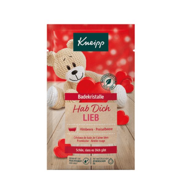 KNEIPP KOUPELOVÁ SŮL MILUJI TĚ! 60 G - KOSMETIKA PRO CELOU RODINU - PRO MAMINKY