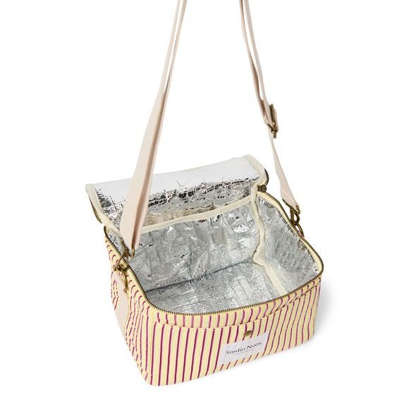 STUDIO NOOS POPLIN COLLER BAG KABELKA BUTTER YELLOW STRIPED - DOPLŇKY - PRO MAMINKY