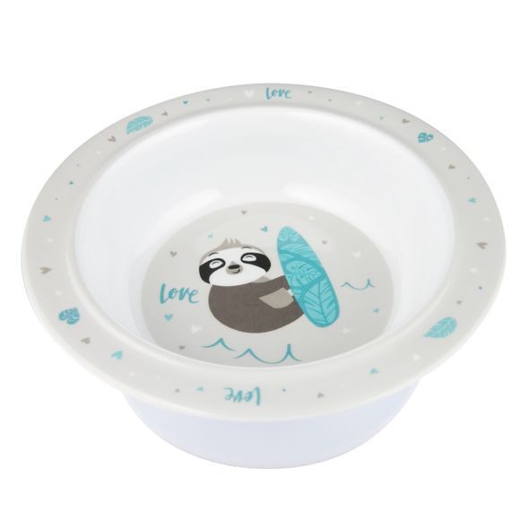 CANPOL BABIES MELAMINOVÁ MISKA S PŘÍSAVKOU EXOTIC ANIMALS 270ML - MISKY, TALÍŘKY A PODLOŽKY - KRMENÍ
