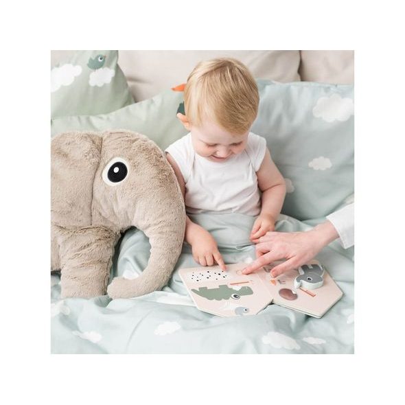 DONE BY DEER AKTIVNÍ KNÍŽKA ELPEE DOMEČEK - KNÍŽKY PRO NEJMENŠÍ - PRO DĚTI