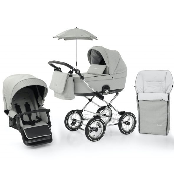 BABYSTYLE PRESTIGE3 CLASSIC 6V1 FLINT 2021 - KOMBINACE S PŘÍSLUŠENSTVÍM - KOČÍKY A PRÍSLUŠENSTVO