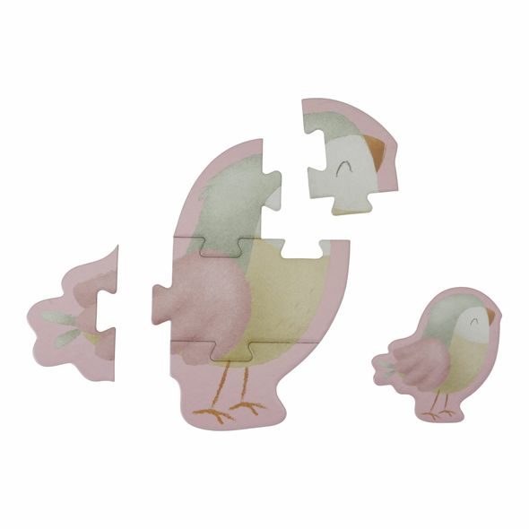 LITTLE DUTCH PUZZLE 6V1 - KVĚTINY A MOTÝLI - MOTORICKÉ A HRY - PRO DĚTI