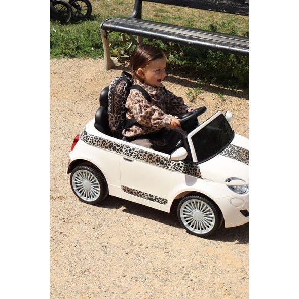 STUDIO NOOS MĚKKÝ BAVLNĚNÝ MINI BATŮŽEK HAZEL LEOPARD - BATOHY A TAŠKY - PRO DĚTI