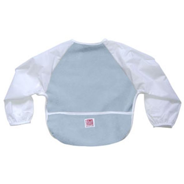 BRYNDÁK S RUKÁVY FLEECE, VEL. 2 SVĚTLE MODRÝ - BRYNDÁKY - KRMENÍ
