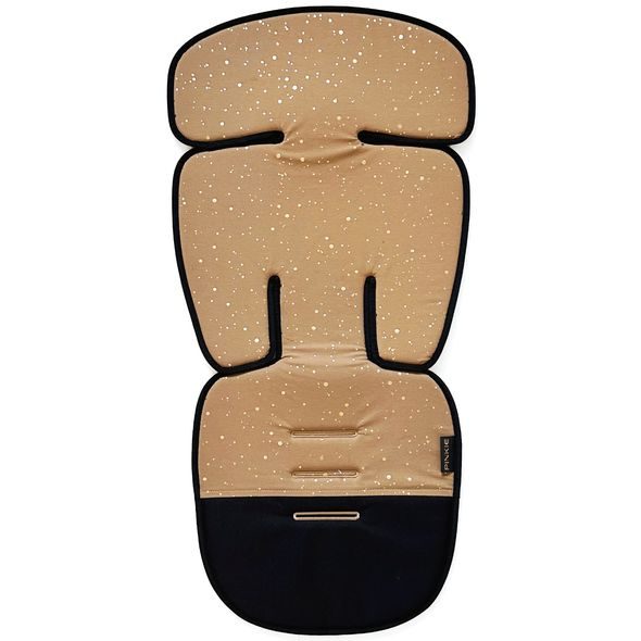 PINKIE PODLOŽKA DO KOČÁRKU SHINE GOLD CAMEL - PODLOŽKY DO KOČÁRKU - KOČÁRKY A PŘÍSLUŠENSTVÍ