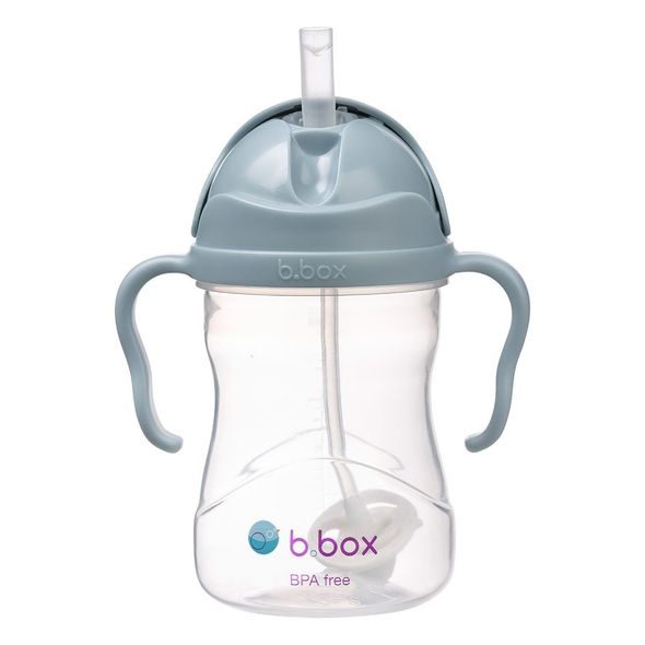 B.BOX HRNEČEK S BRČKEM - MODRÝ 240 ML - DĚTSKÉ HRNEČKY - KRMENÍ