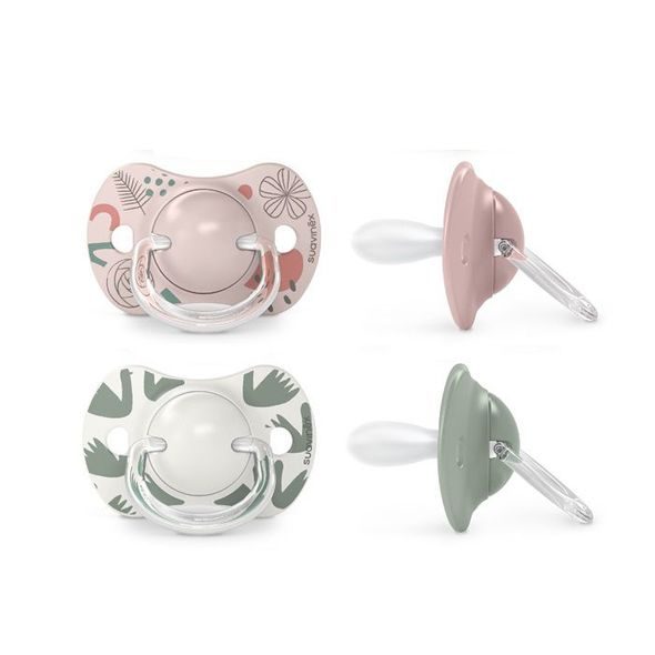 SUAVINEX SUAVINEX | DUDLÍK SX PRO FYZIOLOGICKÝ WALK 6/18M 2 KS - ŠIDÍTKA A DOPLŇKY - KRMENÍ