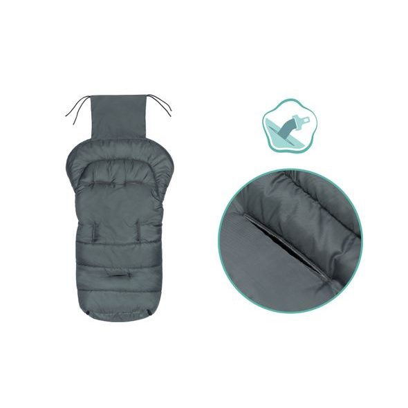 FILLIKID FUSAK ZIMNÍ ECO BIG DARKGREY - FUSAKY DO KOČÁRKU - KOČÁRKY A PŘÍSLUŠENSTVÍ