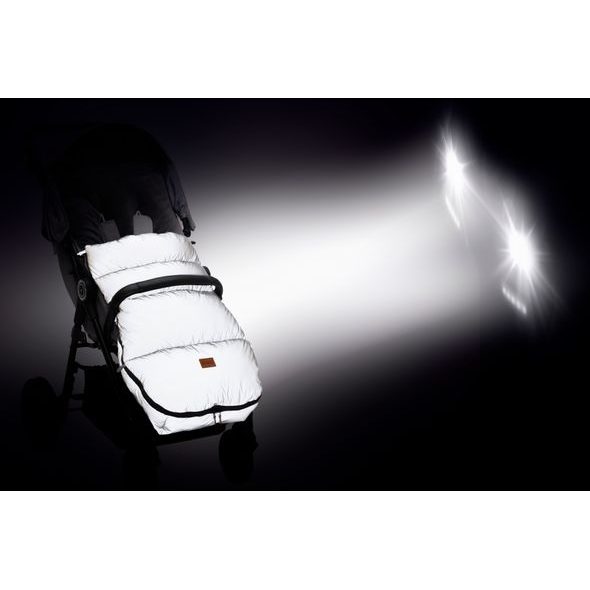 FILLIKID FUSAK ZIMNÍ KINLEY REFLECT SILVER - FUSAKY DO KOČÁRKU - KOČÁRKY A PŘÍSLUŠENSTVÍ