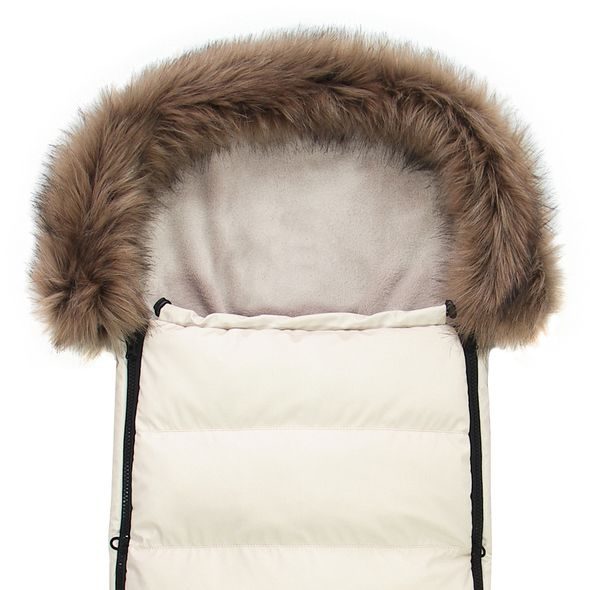 EMITEX FUSAK COMBI SOFT LIGHT BEIGE - FUSAKY DO KOČÁRKU - KOČÁRKY A PŘÍSLUŠENSTVÍ