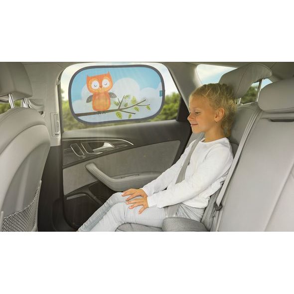 ZOPA SLUNEČNÍ CLONA DO AUTA ZVÍŘÁTKA 2KS - SLUNEČNÍ ROLETY A CLONY - AUTOSEDAČKY A PŘÍSLUŠENSTVÍ