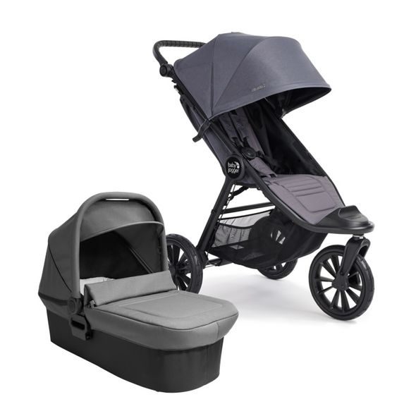 BABYJOGGER CITY ELITE 2 2V1 STONE GREY - ZBOŽÍ JEN PRO DĚTSKÝ RÁJ - SEZÓNNÍ KATEGORIE