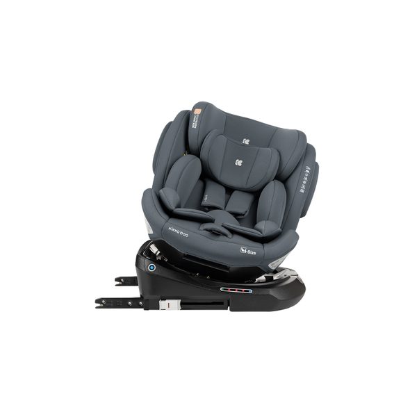 KIKKABOO AUTOSEDAČKA 40-150 CM I-FELIX I-SIZE DARK GREY - AUTOSEDAČKY 0-36KG - AUTOSEDAČKY A PŘÍSLUŠENSTVÍ