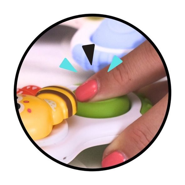 BO JUNGLE STICKY SPINNER BUDDIES 3KS - SENZORICKÉ HRAČKY - PRO DĚTI