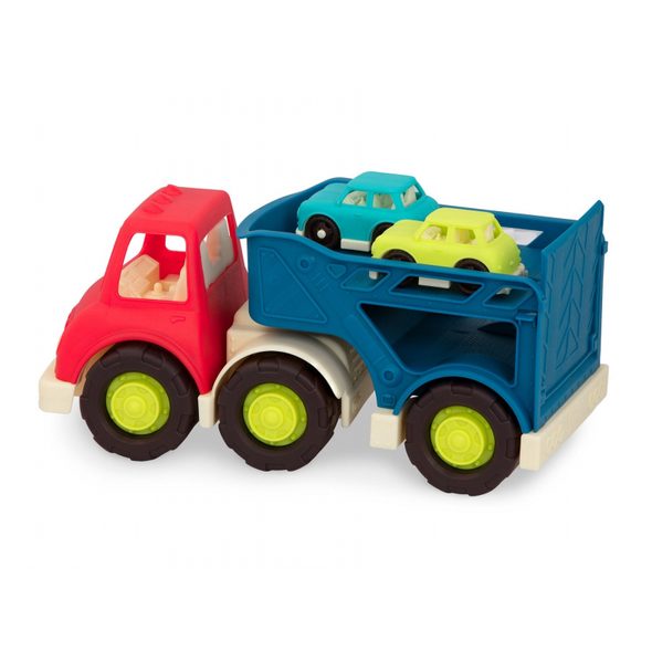 B-TOYS TRANSPORTÉR S 6 AUTÍČKY HAPPY CRUISERS - AUTA - PRO DĚTI