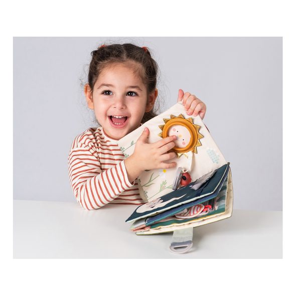 TAF TOYS KNÍŽKA S AKTIVITAMI FANTASY BUSY BOOK - KNÍŽKY PRO NEJMENŠÍ - PRO DĚTI